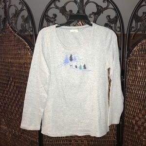 L.L. Bean wintery thermal